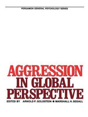 cover image of Aggression in Global Perspective